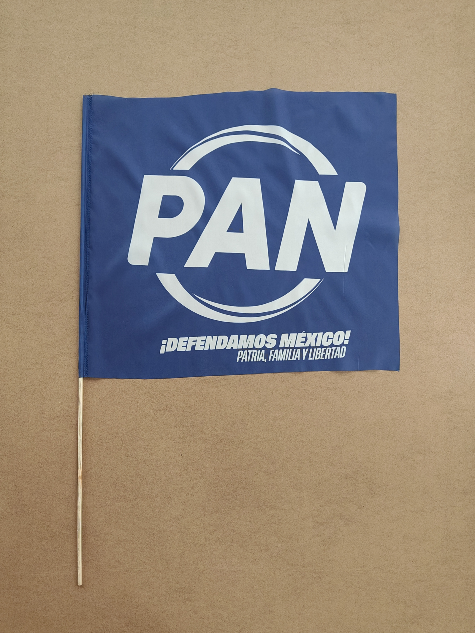 BanderasdelPAN - LOGO NUEVO - Mediana 62x72 cm - Imagen 5