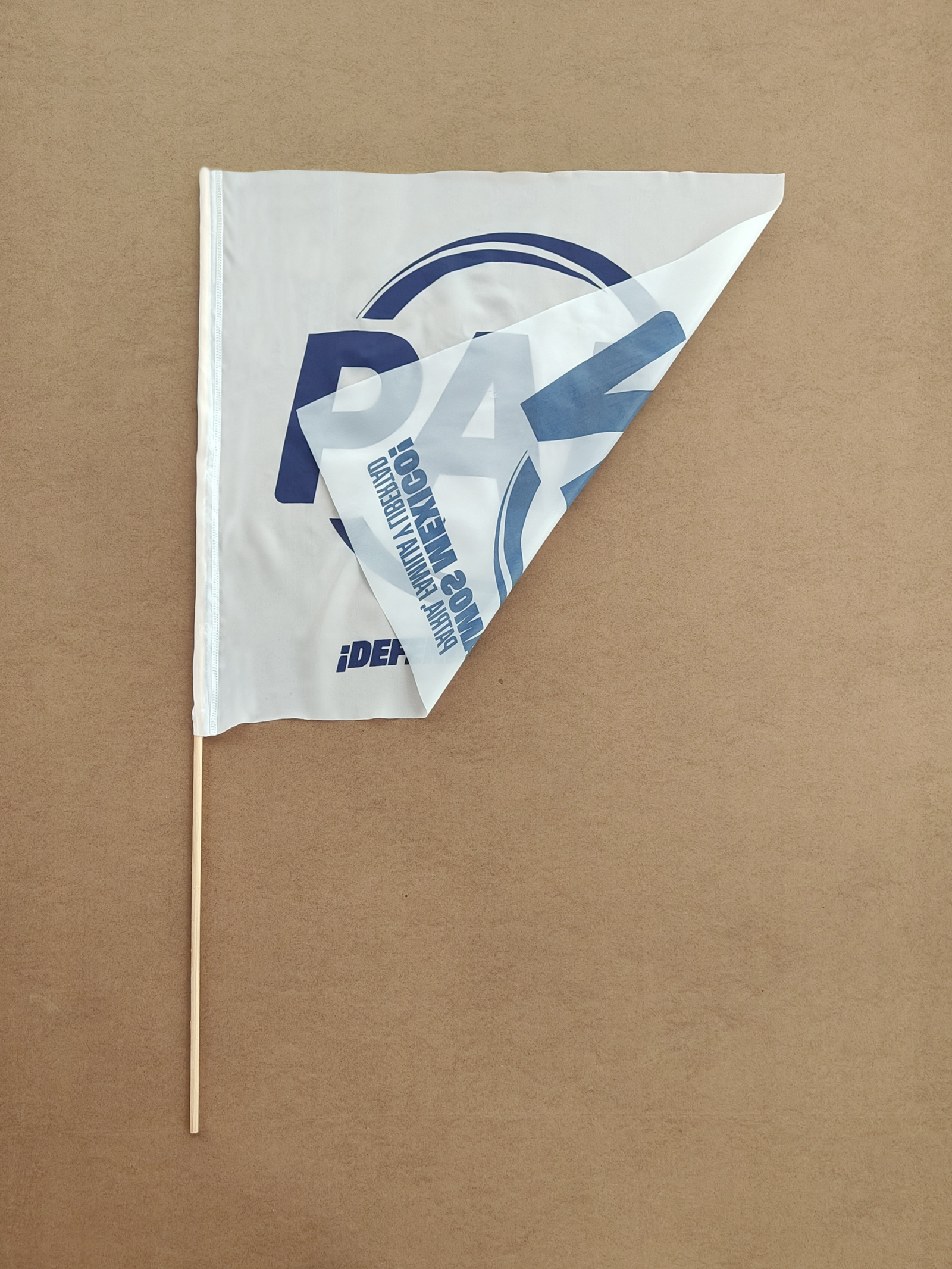 BanderasdelPAN - LOGO NUEVO - Mediana 62x72 cm - Imagen 3